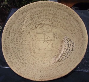 Bowl with Aramaic incantation